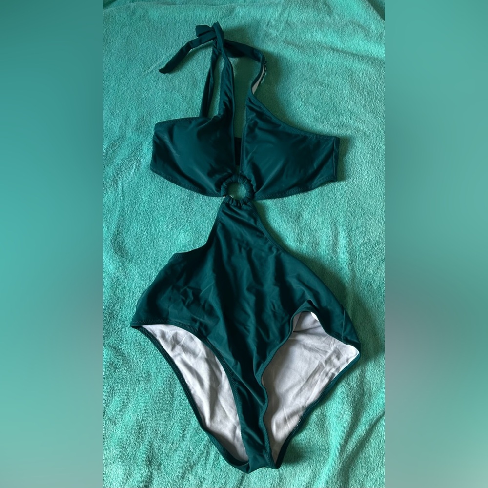 Teal One-Piece Swimsuit